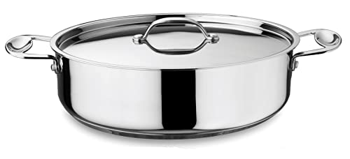 Mepra - Glamour Diamond Casserole Dish - Dual Handles -11"Dia – MPR-302162