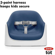 OXO Tot Nest Booster Seat with Removable Cushion in grey – view 4