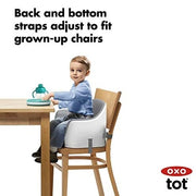 OXO Tot Nest Booster Seat with Removable Cushion in grey – view 14