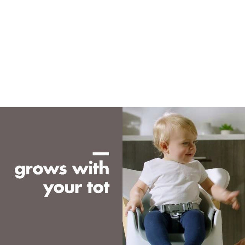 OXO Tot Nest Booster Seat with Removable Cushion in grey – view 16