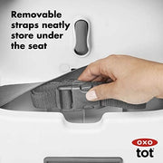OXO Tot Nest Booster Seat with Removable Cushion in grey – view 11