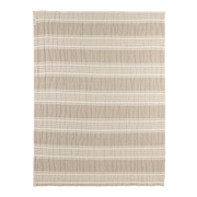Meyco Baby Stripe Muslin Jacquard Baby Blankets – Sand – additional product detail or lifestyle view