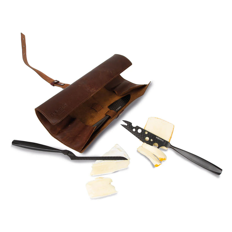 Boska - Monaco+, Cheese Knife Set, Black