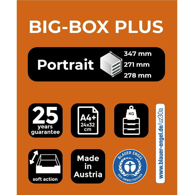 Big-Box Eco-Black 5 Drawers