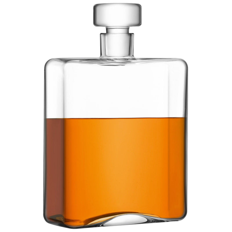 LSA - Cask Whisky Oblong Decanter 1 L Clear
