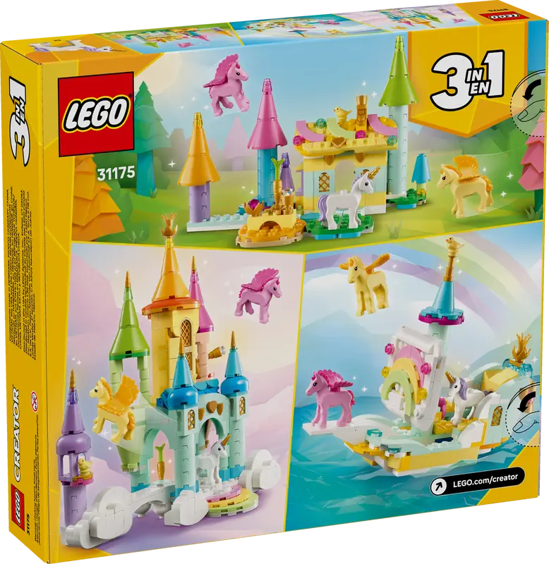 LEGO - 31175 - CREATOR - Unicorn Castles/Boat - 390pcs
