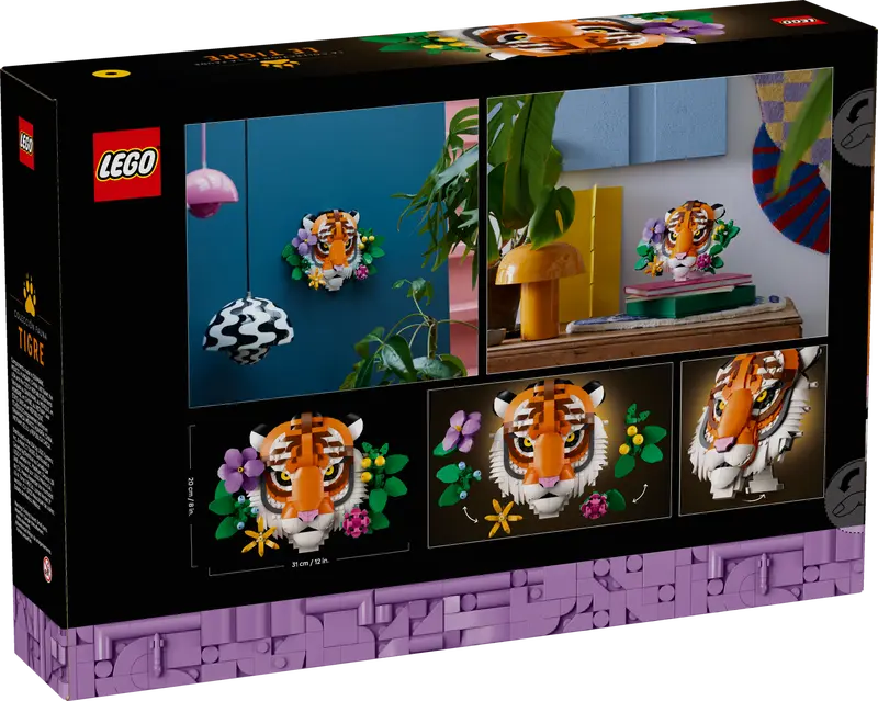 LEGO - 31217 - ART - The Fauna Collection - Tiger - 744pcs