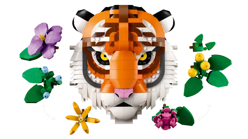 LEGO - 31217 - ART - The Fauna Collection - Tiger - 744pcs