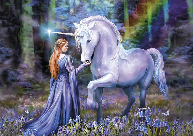 PZ1500: ANNE STOKES: BLUEBELL WOOD