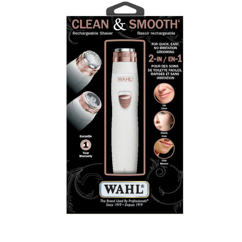 Wahl Clean & Smooth Rechargeable Facial Shaver 3229