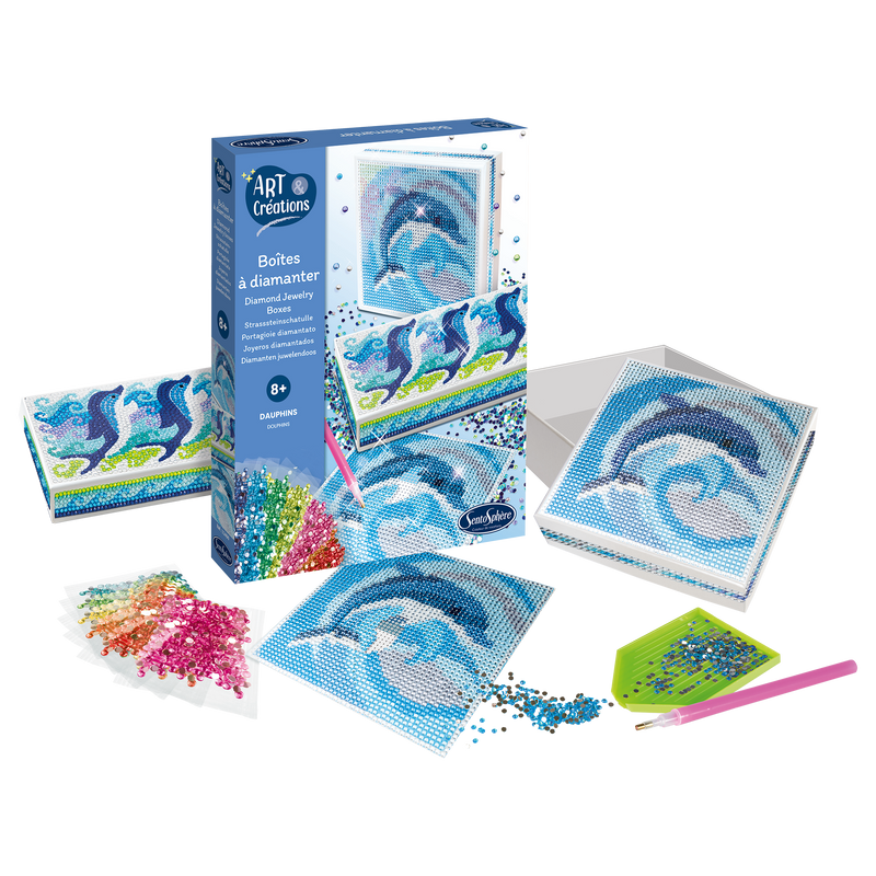 DIAMOND BOX - DOLPHINS