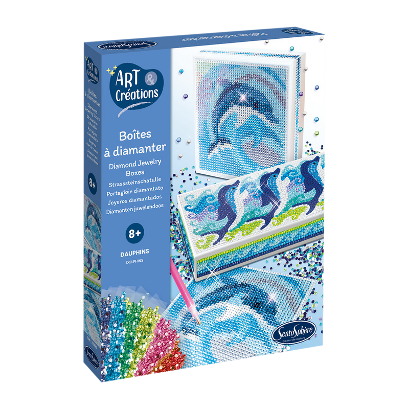 DIAMOND BOX - DOLPHINS