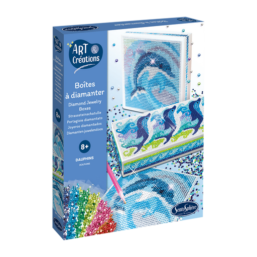 DIAMOND BOX - DOLPHINS