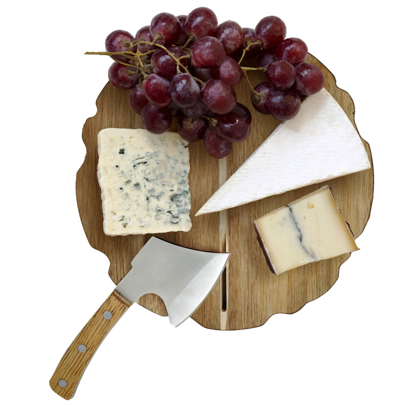 Natural Living - ALPINE Acacia Cheese Set