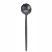 Natural Living - Small Spoons - Matte Black (24-Pack) — individual black spoon detail from the 24-pack.