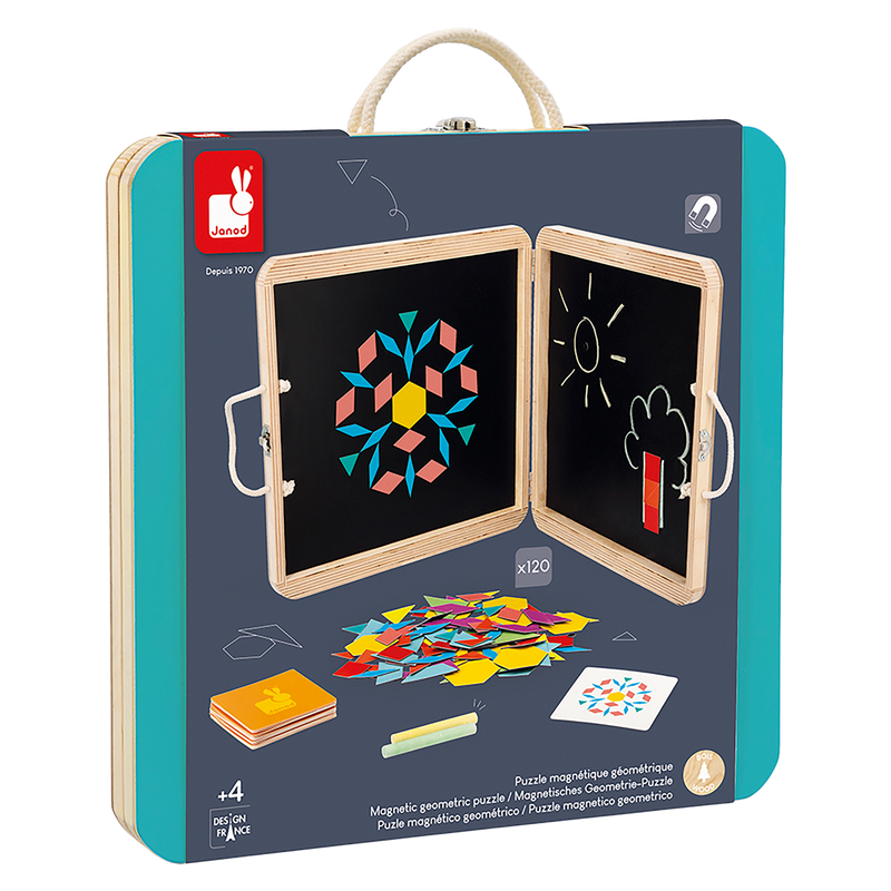MAGNETIC GEOMETRIC PUZZLE