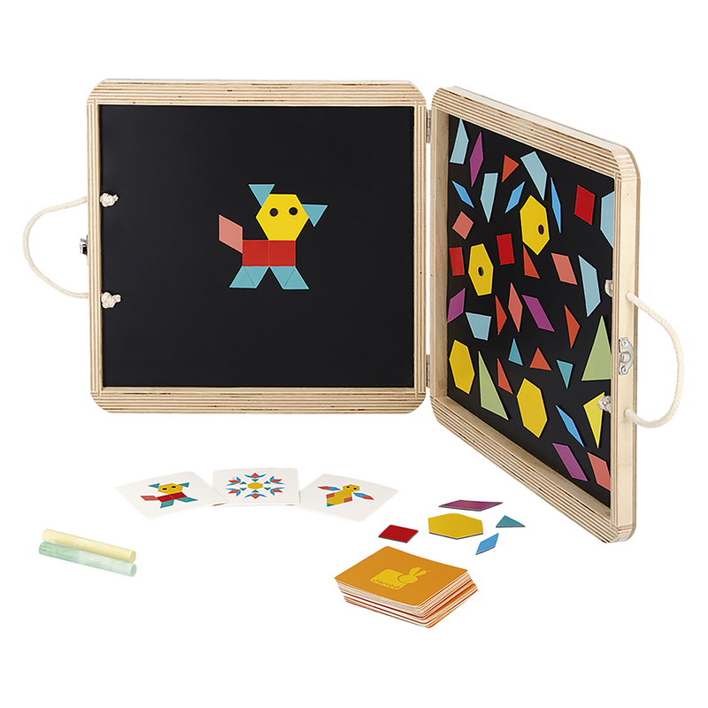 MAGNETIC GEOMETRIC PUZZLE
