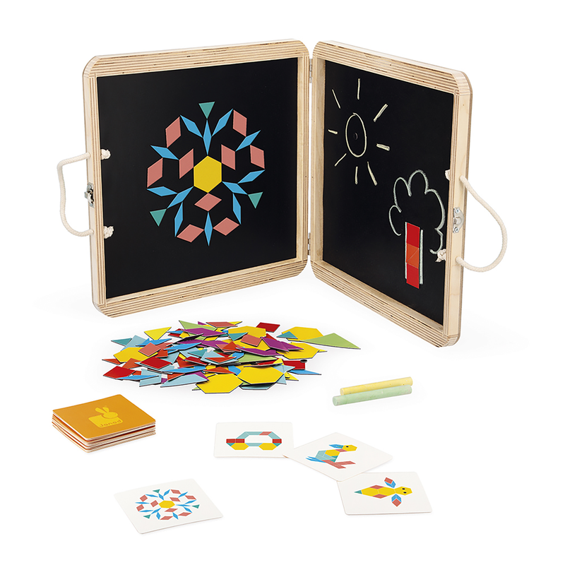 MAGNETIC GEOMETRIC PUZZLE