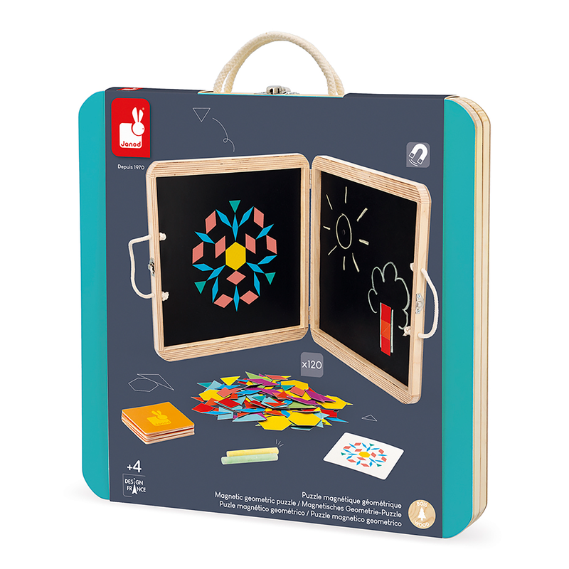 MAGNETIC GEOMETRIC PUZZLE