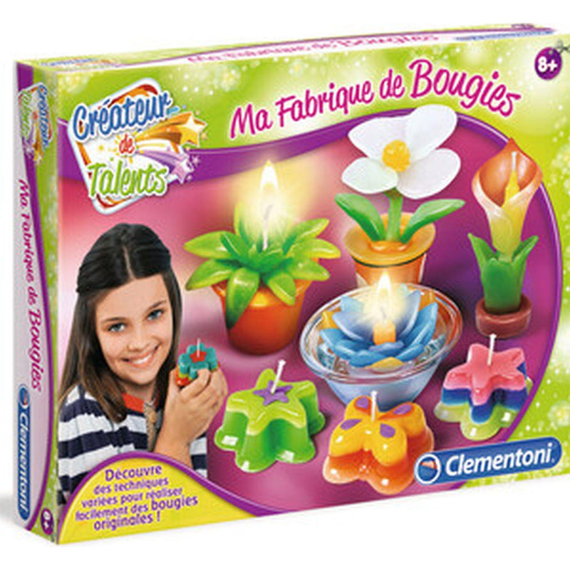Clementoni - Ma Fabrique à Bougies Candle Making Kit - French