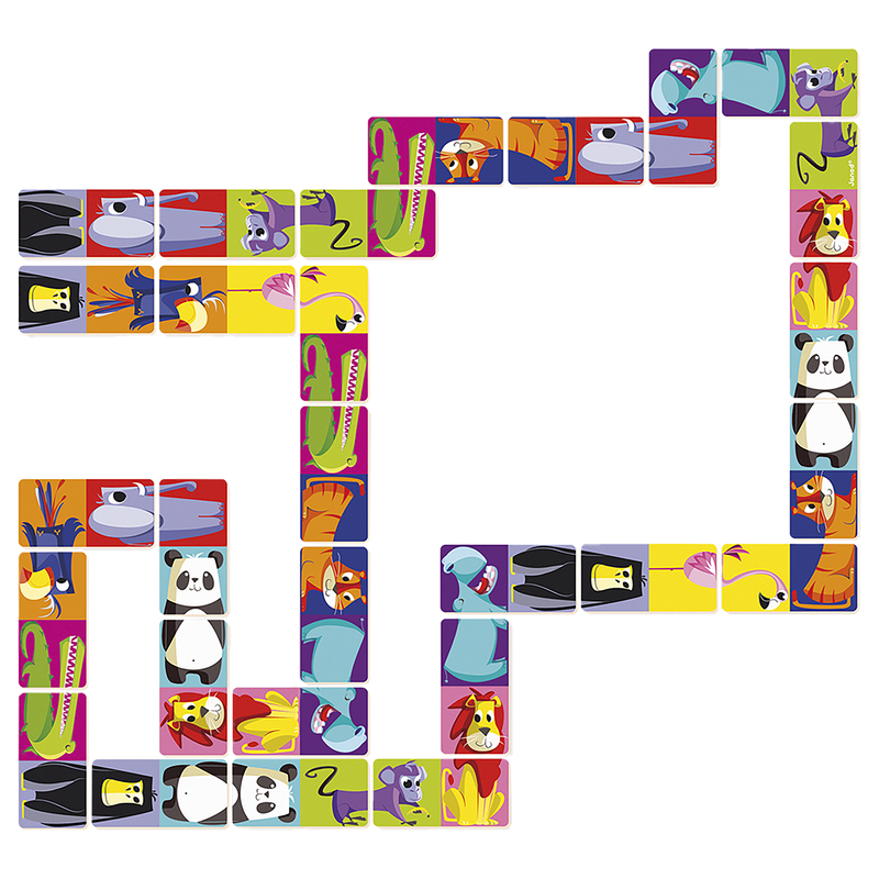 DOMINOES GAME - DOMINOS JUNGLE