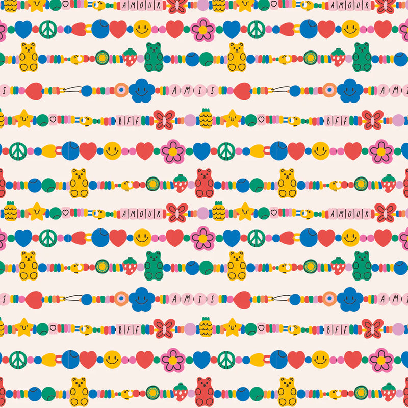 WRAPPING PAPER - REAM: BDAY WRAPPING - BRACELET D'AMITIÉ