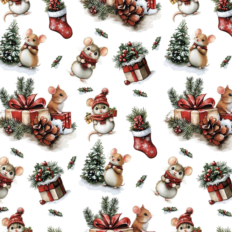 REAM: XMAS WRAPPING- TINY FRIENDS