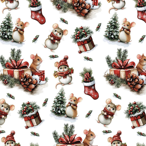 REAM: XMAS WRAPPING- TINY FRIENDS
