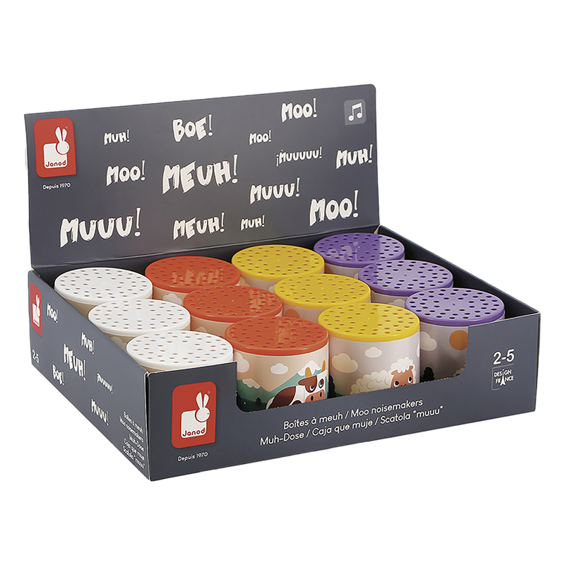 JANOD POCKET - MOO AND BAA NOISEMAKER
