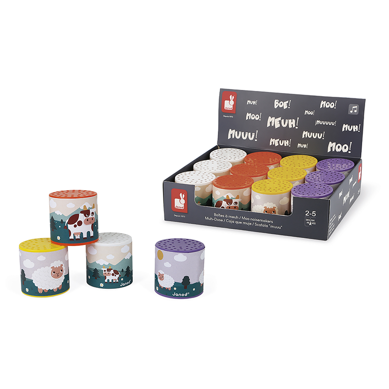 JANOD POCKET - MOO AND BAA NOISEMAKER