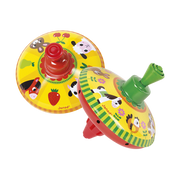 METAL SPINNING TOP - FARM / ASST. 12/2 STYLES