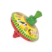 METAL SPINNING TOP - FARM / ASST. 12/2 STYLES
