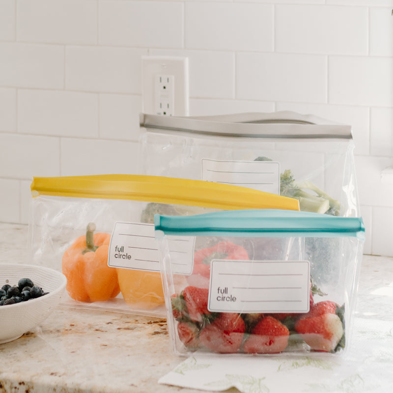 Full Circle - ZIPTUCK™ Reusable Fruit Storage Bag