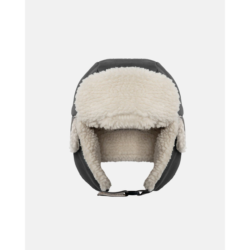7AM Benji sherpa chapka hat in Rose Dawn, size 2-4T
