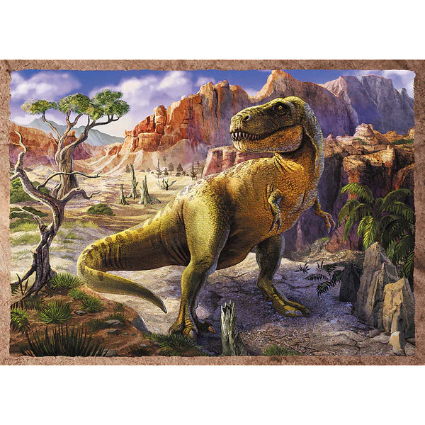 Trefl - PUZZLE - 4in1 - INTERESTING DINOSAURS - 35/48/54/70pcs