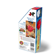 Madd Capp Puzzles – I Am Poinsettia Jigsaw Puzzle | 350 Pieces – back of packaging