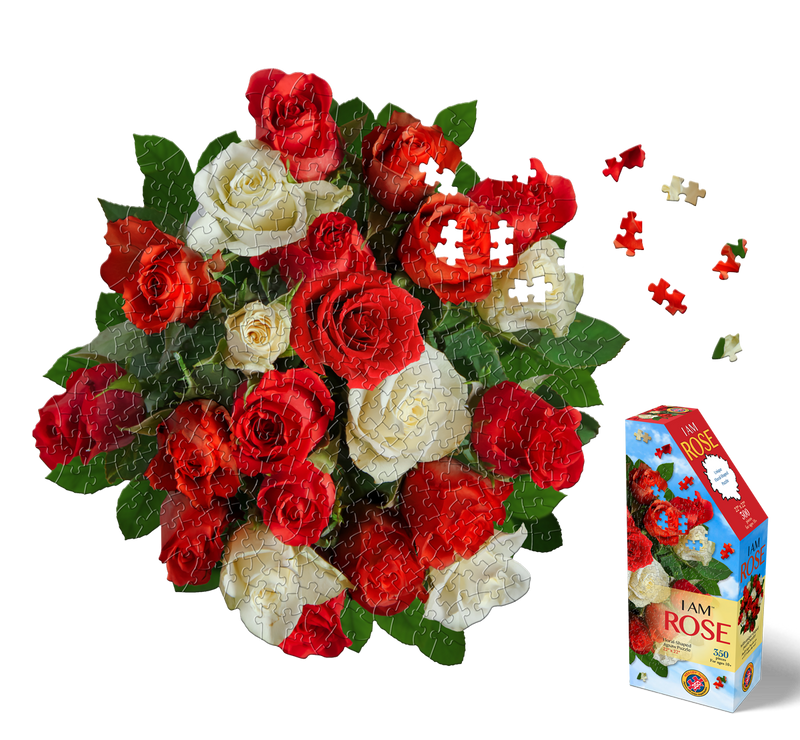 Madd Capp Puzzles – I Am Rose Jigsaw Puzzle | 350 Pieces – puzzle and packaging