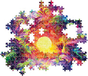 PZ500: COLORBOOM: PSYCHEDELIC JUNGLE SUNRISE