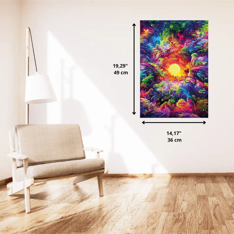 PZ500: COLORBOOM: PSYCHEDELIC JUNGLE SUNRISE