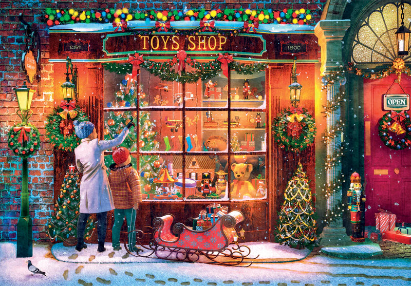 Clementoni - PZ500: OLD TOY SHOP