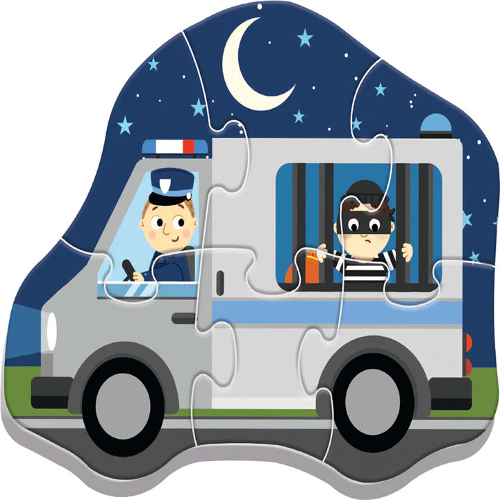 Trefl - PUZZLE - BABY CLASSIC - VEHICLES and JOBS