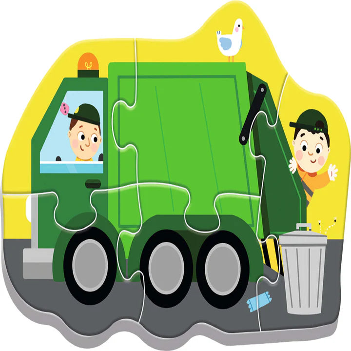 Trefl - PUZZLE - BABY CLASSIC - VEHICLES and JOBS