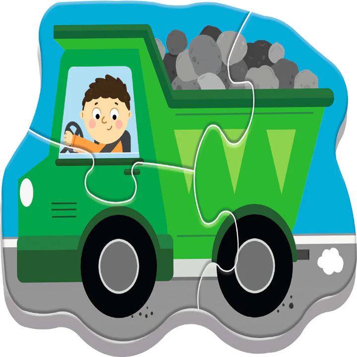 Trefl - PUZZLE - BABY CLASSIC - VEHICLES on the COSTRUCTION SITE