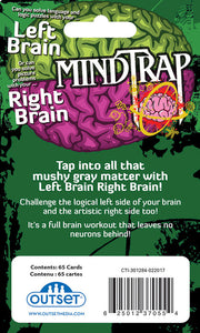 MindTrap Left Brain Right Brain - back