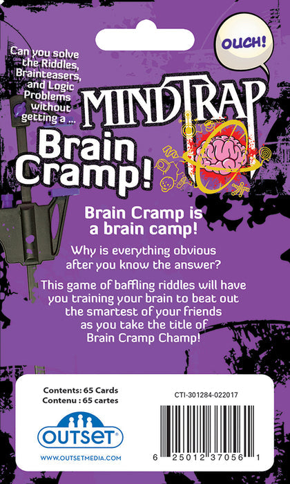 MindTrap Brain Cramp - back