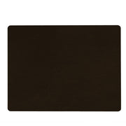 Natural Living - Bauhaus - Rectangular Antimicrobial Placemat - Brown — brown rectangular placemat.