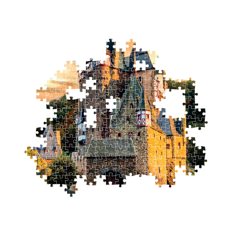 Clementoni - 1000 Piece Puzzle - Golden HOUR AT ELTZ Castle