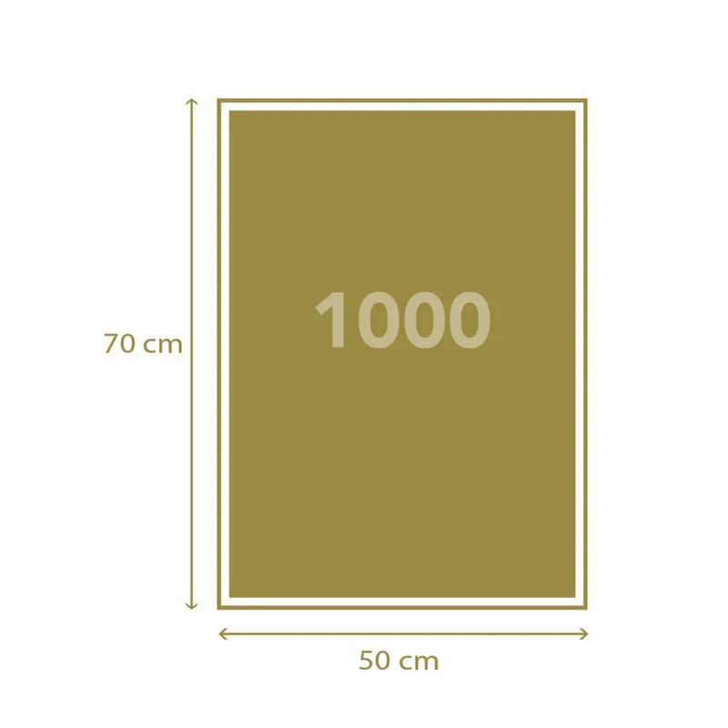 Clementoni - 1000 Piece Puzzle - Golden HOUR AT ELTZ Castle