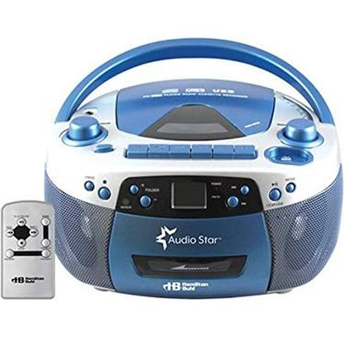HamiltonBuhl AudioStar boombox with cassette and CD to MP3 converter – view 2