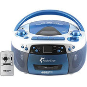 HamiltonBuhl AudioStar boombox with cassette and CD to MP3 converter